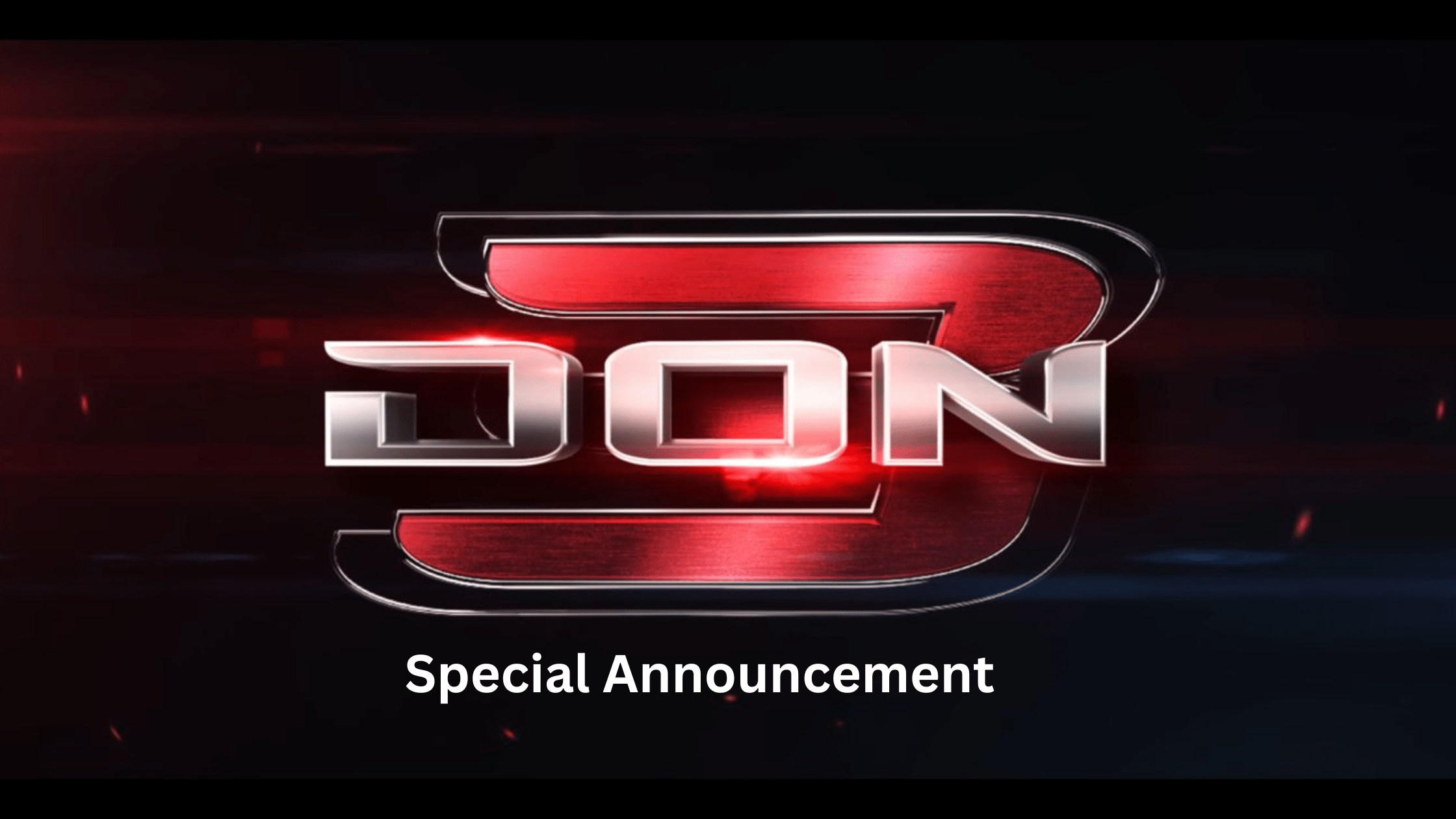 2024 Don-3 special announcement